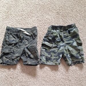 Kids Camouflage Cargo Shorts